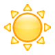 Emoji ☀️ Sole su WhatsApp 2.17.