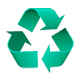 ♻️ Emoji Símbolo De Reciclaje en WhatsApp 2.17.