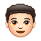 👦🏻 Emoji Niño: Tono De Piel Claro en WhatsApp 2.17.