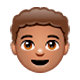👦🏽 Emoji Niño: Tono De Piel Medio en WhatsApp 2.17.