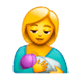 Emoji 🤱 Allattare su WhatsApp 2.17.