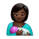 🤱🏿 Emoji Lactancia Materna: Tono De Piel Oscuro en WhatsApp 2.17.