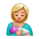 🤱🏼 Emoji Lactancia Materna: Tono De Piel Claro Medio en WhatsApp 2.17.