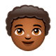 🧒🏾 Emoji Infante: Tono De Piel Oscuro Medio en WhatsApp 2.17.