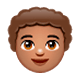 🧒🏽 Emoji Kind: mittlere Hautfarbe WhatsApp 2.17.
