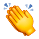 👏 Emoji klatschende Hände WhatsApp 2.17.