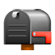 📪 Emoji geschlossener Briefkasten ohne Post WhatsApp 2.17.