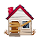 Emoji 🏚️ Casa In Rovina su WhatsApp 2.17.