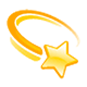 Emoji 💫 Stella Con Scia su WhatsApp 2.17.