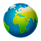 🌍 Emoji Globus mit Europa und Afrika WhatsApp 2.17.