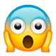 Emoji 😱 Faccina Terrorizzata su WhatsApp 2.17.