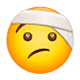 🤕 Emoji Gesicht mit Kopfverband WhatsApp 2.17.