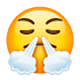😤 Emoji Cara Resoplando en WhatsApp 2.17.