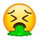 🤮 Emoji Cara Vomitando en WhatsApp 2.17.