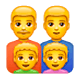 👨‍👨‍👦‍👦 Emoji Familia: Hombre, Hombre, Niño, Niño en WhatsApp 2.17.