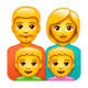 Emoji 👨‍👩‍👦‍👦 Famiglia: Uomo, Donna, Bambino E Bambino su WhatsApp 2.17.