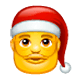 Émoji 🎅 Père Noël sur WhatsApp 2.17.