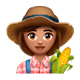 👩🏽‍🌾 Emoji Agricultora: Tono De Piel Medio en WhatsApp 2.17.