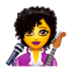 Emoji 👩‍🎤 Cantante Donna su WhatsApp 2.17.