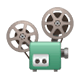 Emoji 📽️ Proiettore Cinematografico su WhatsApp 2.17.
