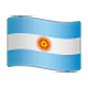 🇦🇷 Emoji Bandeira: Argentina na WhatsApp 2.17.