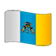 🇮🇨 Emoji Flagge: Kanarische Inseln WhatsApp 2.17.