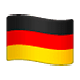 🇩🇪 Emoji Bandeira: Alemanha na WhatsApp 2.17.