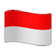 Émoji 🇮🇩 Drapeau : Indonésie sur WhatsApp 2.17.