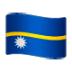 Émoji 🇳🇷 Drapeau : Nauru sur WhatsApp 2.17.