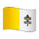 Emoji 🇻🇦 Bandiera: Città Del Vaticano su WhatsApp 2.17.