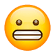 😬 Emoji Cara Haciendo Una Mueca en WhatsApp 2.17.