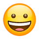 😀 Emoji grinsendes Gesicht WhatsApp 2.17.