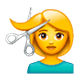 Emoji 💇 Taglio Di Capelli su WhatsApp 2.17.