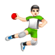 Émoji 🤾🏻 Personne Jouant Au Handball : Peau Claire sur WhatsApp 2.17.