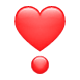 Emoji ❣️ Punto Esclamativo A Cuore su WhatsApp 2.17.