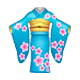 Emoji 👘 Kimono su WhatsApp 2.17.