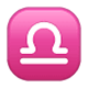 Emoji ♎ Segno Zodiacale Della Bilancia su WhatsApp 2.17.