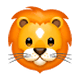 Émoji 🦁 Tête De Lion sur WhatsApp 2.17.