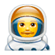 Emoji 👨‍🚀 Astronauta Uomo su WhatsApp 2.17.