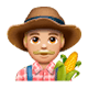 👨🏼‍🌾 Emoji Agricultor: Tono De Piel Claro Medio en WhatsApp 2.17.