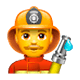 Émoji 👨‍🚒 Pompier Homme sur WhatsApp 2.17.