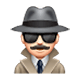 🕵🏻‍♂️ Emoji Detective Hombre: Tono De Piel Claro en WhatsApp 2.17.