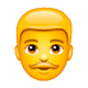 Emoji 👨 Uomo su WhatsApp 2.17.