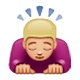 🙇🏼‍♂️ Emoji Hombre Haciendo Una Reverencia: Tono De Piel Claro Medio en WhatsApp 2.17.
