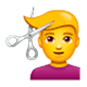 💇‍♂️ Emoji Mann beim Haareschneiden WhatsApp 2.17.