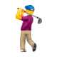 Emoji 🏌️‍♂️ Golfista Uomo su WhatsApp 2.17.
