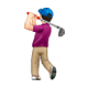 Emoji 🏌🏻‍♂️ Golfista Uomo: Carnagione Chiara su WhatsApp 2.17.