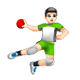 🤾🏻‍♂️ Emoji Handballspieler: helle Hautfarbe WhatsApp 2.17.