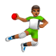 Émoji 🤾🏾‍♂️ Handballeur : Peau Mate sur WhatsApp 2.17.