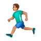 🏃🏽‍♂️ Emoji Hombre Corriendo: Tono De Piel Medio en WhatsApp 2.17.